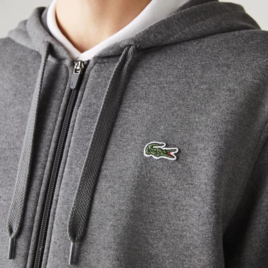 Sweat lacoste outlet homme gris